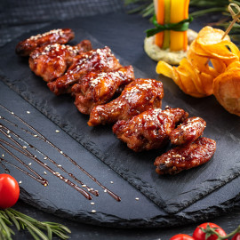 Крылья BBQ в медовой глазури